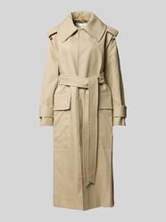 Trenchcoat aus reiner Baumwolle von Victoria Beckham Beige - 38
