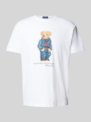 T-Shirt mit Motiv-Print von Polo Ralph Lauren Weiß - 21