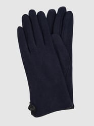 Handschuhe aus Lammwolle von Weikert-Handschuhe Blau - 25