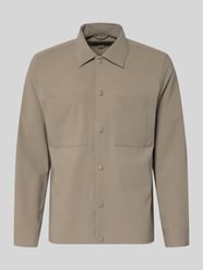 koszula wierzchnia o kroju regular fit z dodatkiem bawełny - Marc O'Polo × DFB Travel kolekcja od Marc O'Polo - 32