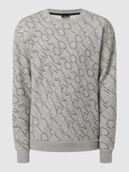 Sweatshirt mit Logo-Muster von JOOP! Jeans Silber - 42
