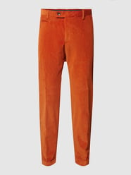 Cordhose mit französischen Eingrifftaschen Modell 'Luc' von Strellson Orange - 21