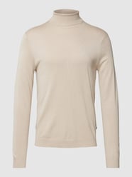 Strickpullover mit Rollkragen Modell 'WYLER' von Only & Sons Beige - 18
