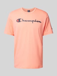 T-Shirt mit Label-Print von CHAMPION Rosa - 38
