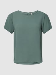 PLUS SIZE Blusenshirt mit Rundhalsausschnitt von ONLY CARMAKOMA Grün - 43