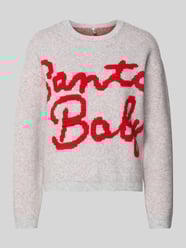 Regular fit kersttrui met opschrift, model 'XMAS SANTA' van Only - 2