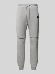 Tapered Fit Sweatpants mit Label-Print von REVIEW - 17