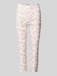 Super Skinny Fit Hose mit fixierten Bügelfalten von SEDUCTIVE Beige - 10