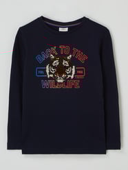 Longsleeve aus Baumwolle von s.Oliver RED LABEL Blau - 37