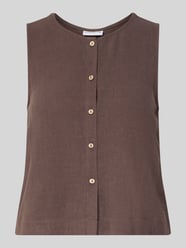 Bluse aus Viskose-Mix mit Knopfleiste von Jake*s Casual - 8