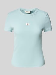 T-Shirt mit Label-Detail von Calvin Klein Jeans - 5