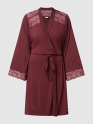 Bademantel aus Viskose  von LASCANA Rot - 13