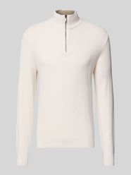 Slim Fit Troyer aus reiner Baumwolle von MCNEAL - 6
