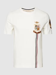 T-Shirt mit Rundhalsausschnitt von Aeronautica Militare Weiß - 20