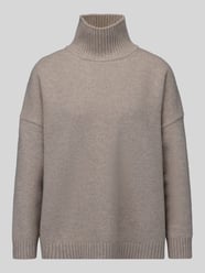 Loose Fit Pullover aus reiner Wolle Modell 'BORGIA' von Weekend Max Mara Beige - 1