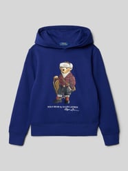 Regular fit hoodie met logoprint van Polo Ralph Lauren Teens - 34
