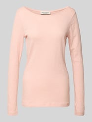 Regular fit shirt met lange mouwen van puur katoen van Marc O'Polo Fuchsia - 36