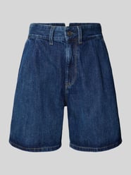 Szorty jeansowe o kroju relaxed fit z zakładkami w pasie model ‘Barrel Utility’ od G-Star Raw - 10