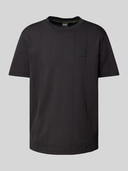 T-shirt z naszywką z logo model ‘DropNeedle’ od BOSS Green - 48