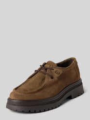 Veterschoenen van echt rundleer van Tamaris - 9
