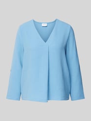 Bluse mit 3/4-Arm Modell 'VIJOSA' von Vila Blau - 14