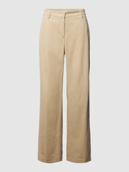 Wide Fit Cordhose aus reiner Baumwolle Modell 'MAHLIA' von OPUS Beige - 30