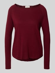 Longsleeve mit U-Boot-Ausschnitt Modell 'SONOMA' von American Vintage Bordeaux - 4