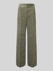 Wide Fit Cordhose mit Leinen-Anteil von Christian Berg Woman Selection - 31
