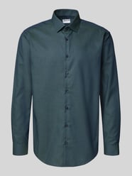 Regular fit zakelijk overhemd met kentkraag van Jake*s - 44