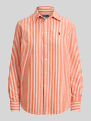 Regular Fit Hemdbluse aus Baumwoll-Leinen-Mix von Polo Ralph Lauren Orange - 41