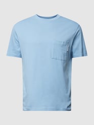 T-Shirt mit Brusttasche von Marc O'Polo Denim Blau - 10