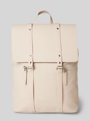 Rucksack mit Reißverschlusstaschen Modell 'SPLÄSH 2.0' von GASTON LUGA Beige - 5