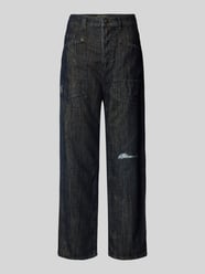 Baggy straight fit jeans in used-look van MAC - 29