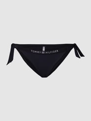 Bikini-Hose mit seitlichen Schnürungen von TOMMY HILFIGER Schwarz - 25