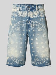 Relaxed Fit Jeanshorts mit Paisley-Dessin Modell 'Paisley' von KARL KANI - 37