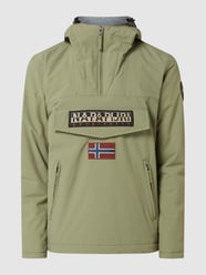 Regular Fit Jacke in Schlupfform mit Kapuze Modell 'Rainforest' von Napapijri Grün - 29