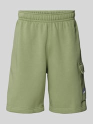 Sweatshorts met labelstitching van Nike Groen - 33