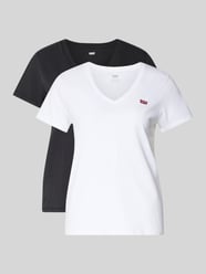 T-shirt z detalem z logo w zestawie 2 szt. od Levi's® - 2