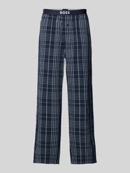 Pyjama-Hose mit elastischem Logo-Bund von BOSS - 10