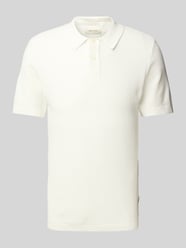 Super Skinny Fit Poloshirt mit Strukturmuster Modell 'AIDEN' von Blend - 20