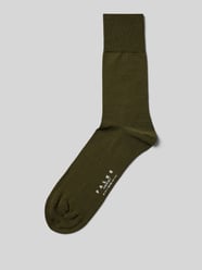 Socken aus Schurwoll-Mix mit Logo-Print Modell 'Airport' von Falke - 43