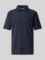 Koszulka polo o kroju regular fit z krótką listwą guzikową od Samsøe Samsøe - 23