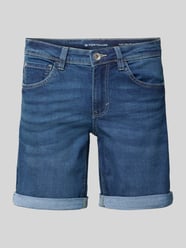 Szorty jeansowe o kroju slim fit z mieszanki bawełny model ‘ALEXA’ od Tom Tailor - 15
