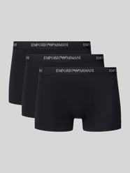 Trunks im 3er-Pack mit Logo-Bund von Emporio Armani - 34