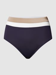 High Waist Bikini-Hose im Colour-Blocking-Design Modell 'TAYRONA' von Esprit Blau - 28