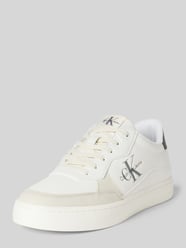 Sneaker mit Label-Details Modell 'CLASSIC' von Calvin Klein Jeans Weiß - 9