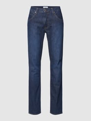 Regular Fit Jeans mit Label-Patch Modell 'Cadiz' von Brax Blau - 26