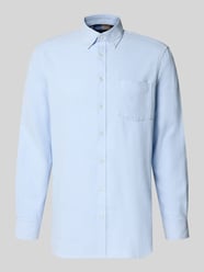 Slim Fit Freizeithemd aus Flanell mit Button-Down-Kragen von Christian Berg Men - 25