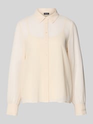 Regular Fit Bluse in semitransparenter Optik von JOOP! Beige - 48