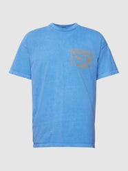 T-Shirt mit Motiv-Print Modell 'Peace' von BDG Urban Outfitters Blau - 15